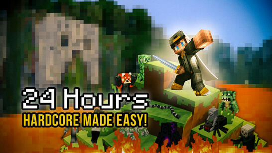 I Survived the Hardest Minecraft Mode in Just 24 Hours (You Can Too!)